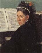 Edgar Degas Mlle Dihau at the Piano china oil painting artist